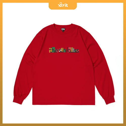 ENHYPEN 'THE SIN : BLISS' Official Merch L/S T-Shirt Red