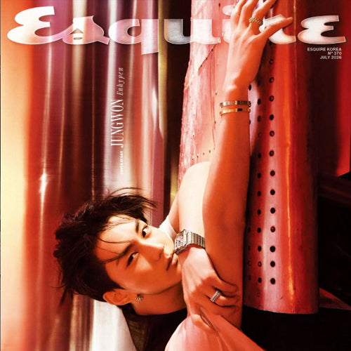 ESQUIRE KOREA 2026.07 Issue Cover ENHYPEN JUNGWON NI-KI Korean Magazine