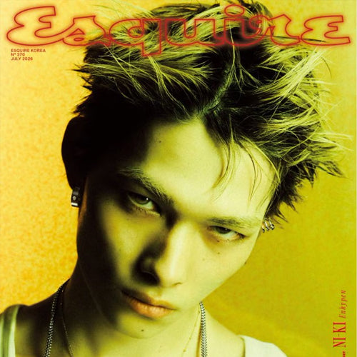 ESQUIRE KOREA 2026.07 Issue Cover ENHYPEN JUNGWON NI-KI Korean Magazine