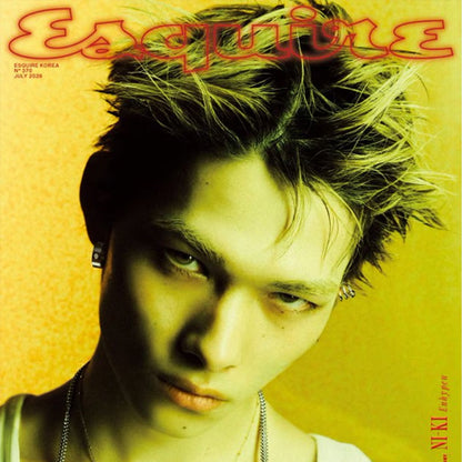 ESQUIRE KOREA 2026.07 Issue Cover ENHYPEN JUNGWON NI-KI Korean Magazine