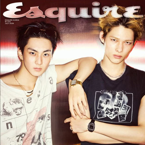 ESQUIRE KOREA 2026.07 Issue Cover ENHYPEN JUNGWON NI-KI Korean Magazine