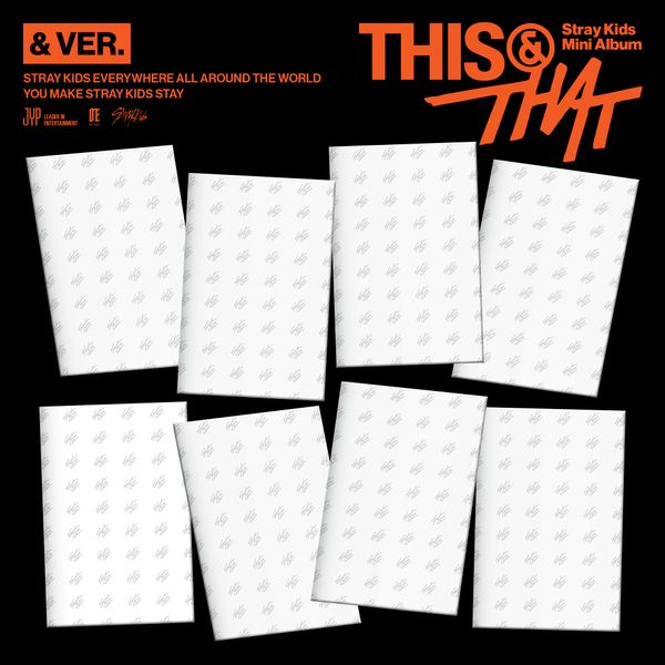 Stray Kids - 10th Mini Album [THIS & THAT] (& Ver.) (8CD Set)