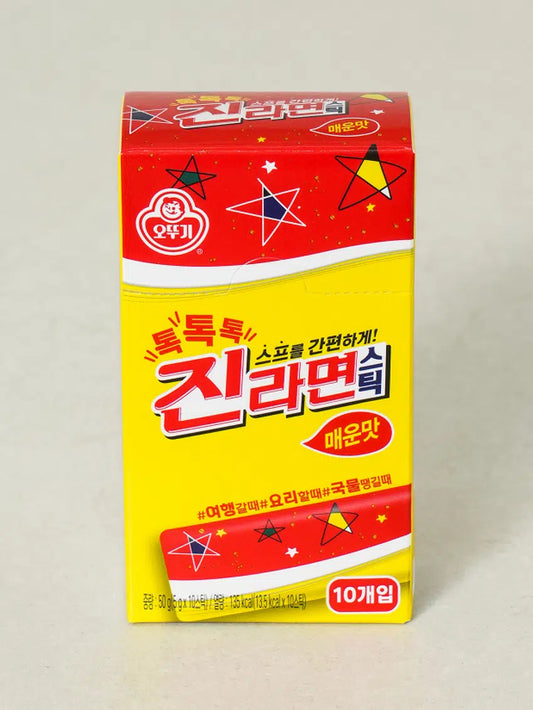 Ottogi Jin Ramen Spicy Soup Powder 10 Pack