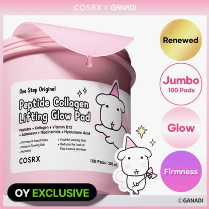 [GANADI EDITION] COSRX One Step Original Pad 100P (4 Options)