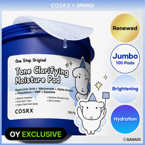 [GANADI EDITION] COSRX One Step Original Pad 100P (4 Options)