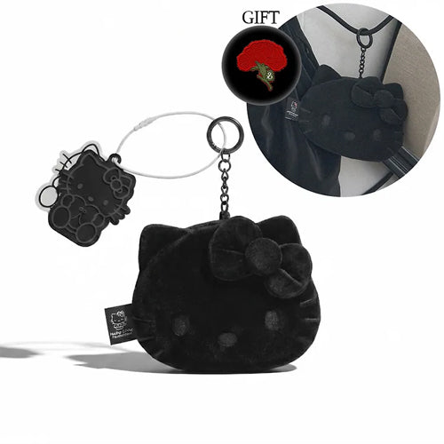 JOSEPH&STACEY Haze Mini Pouch Hello Kitty Black Sanrio Collaboration