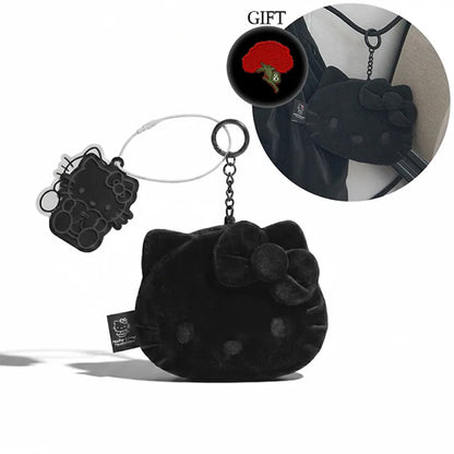 JOSEPH&STACEY Haze Mini Pouch Hello Kitty Black Sanrio Collaboration