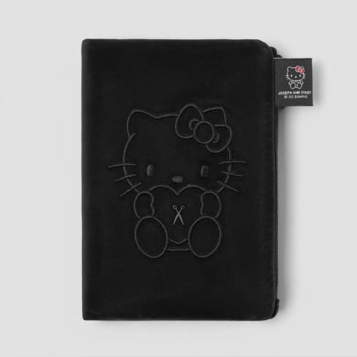 JOSEPH&STACEY Haze Travel Wallet Hello Kitty Black Sanrio Collaboration