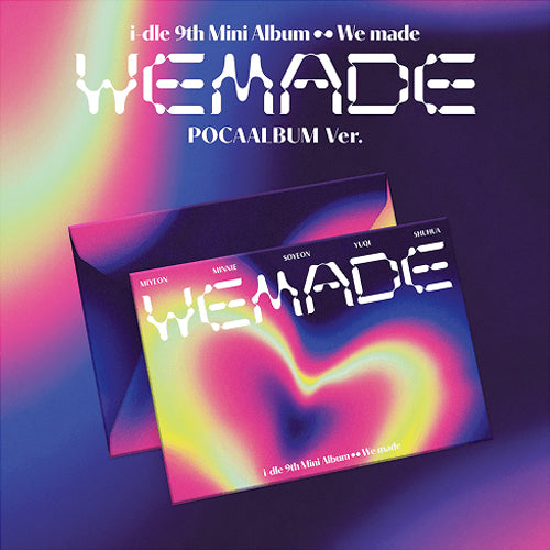 i-dle 9th Mini Album [We made] (POCAALBUM Ver.)