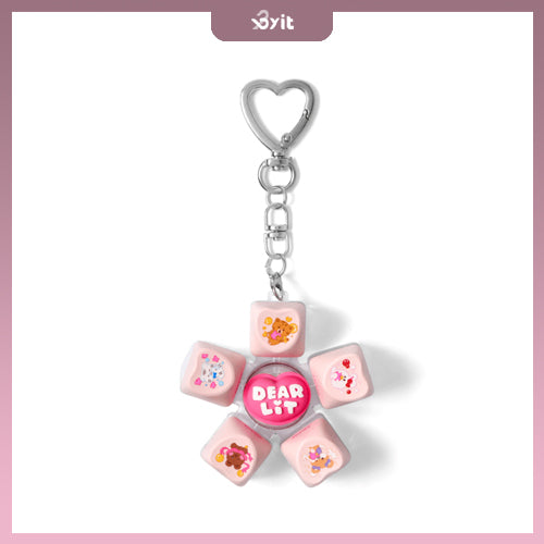 ILLIT Official Character 'DEARLIT' MD Keycap Keyring