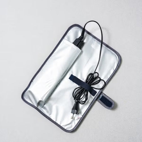 Travel Heat Resistant Hair Straightener Iron Pouch [DAISO]
