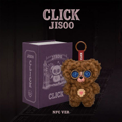JISOO Single Album [CLICK] CLICK BABY BEAR NFC VER.