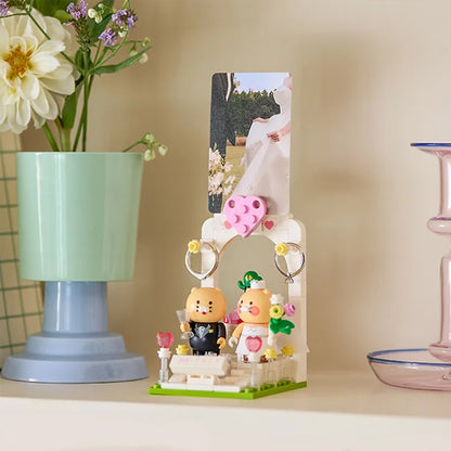 Kakao Friends Chunsik Happy Wedding Brick Figure Set