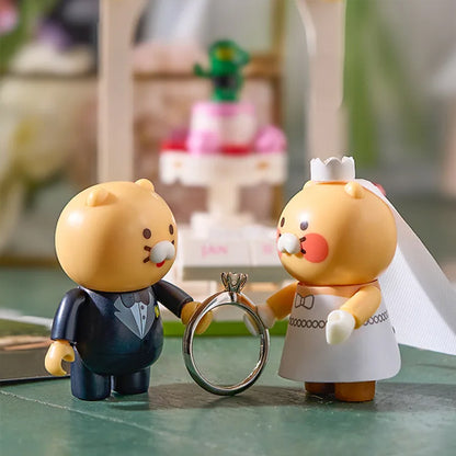 Kakao Friends Chunsik Happy Wedding Brick Figure Set