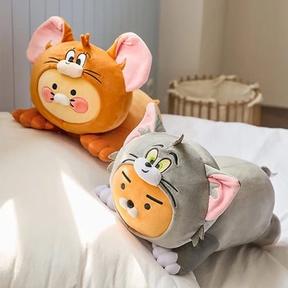 Tom and Jerry x Kakao Friends Body Pillow – Ryan & Choonsik Plush Doll