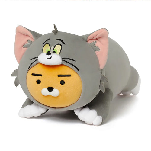 Tom and Jerry x Kakao Friends Body Pillow – Ryan & Choonsik Plush Doll