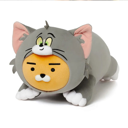 Tom and Jerry x Kakao Friends Body Pillow – Ryan & Choonsik Plush Doll