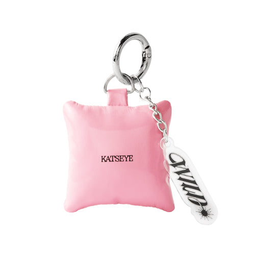 KATSEYE 'WILD' POP UP Merch Cushion Keyring