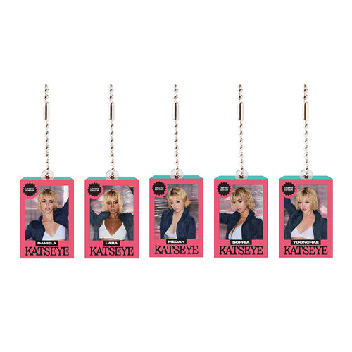 KATSEYE 'WILD' POP UP Merch Random Miniature Keyring