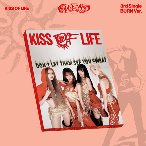 KISS OF LIFE - SWEAT 3rd Single ALBUM STANDARD BURN Ver.