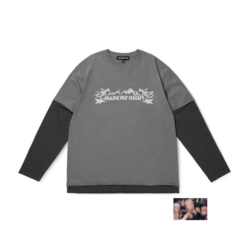 LE SSERAFIM Official MD Layered L/S T-Shirt