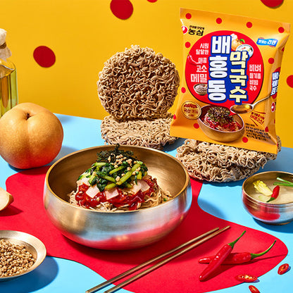 Baehongdong Spicy Bibim Buckwheat Noodles (Makguksu) (114g*4)