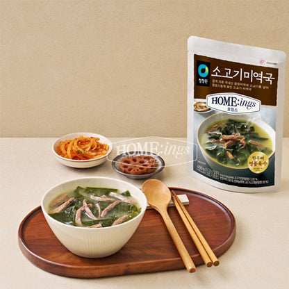 Chungjungone Korean Seaweed Soup with Beef (Miyeok Guk) 450g