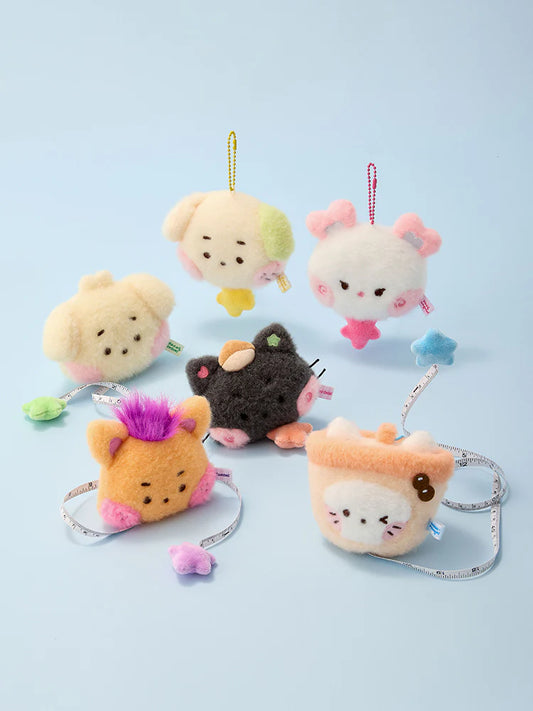 NCT WISH wishnini house MEASURING TAPE PLUSH KEYRING