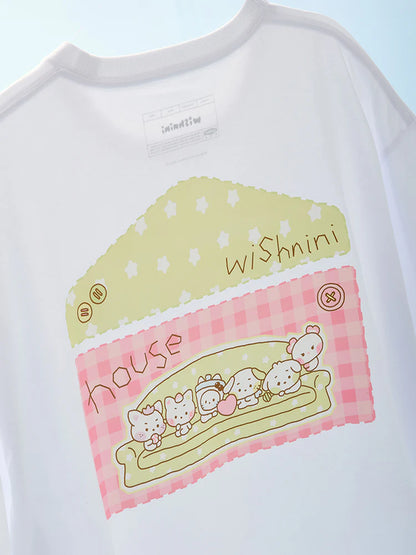 NCT WISH wishnini house SHORT SLEEVE T-SHIRT