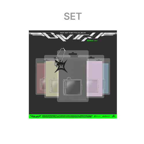 NCT 127 The 7th Album [BLINGY] (SMini Ver.) (SMART ALBUM) (Set)