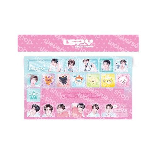 NCT WISH The 4th Mini Album <I SPY> KEYBOARD STICKER