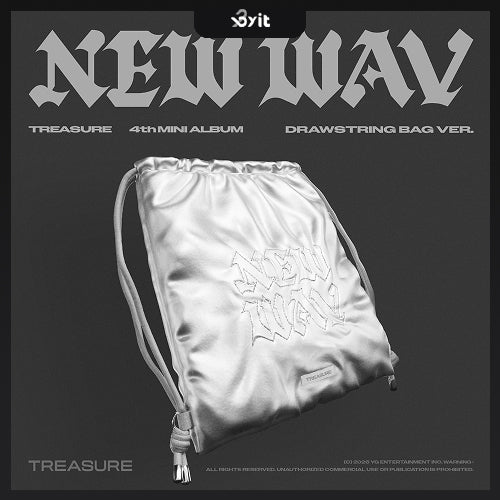 TREASURE 4th MINI ALBUM [NEW WAV] DRAWSTRING BAG VER. (Limited Edition)
