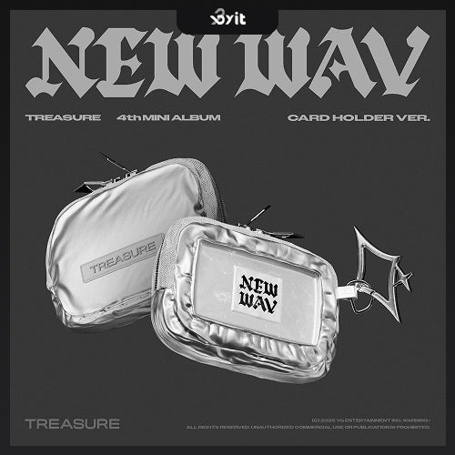 TREASURE 4th MINI ALBUM [NEW WAV] CARD HOLDER VER. (Limited Edition)