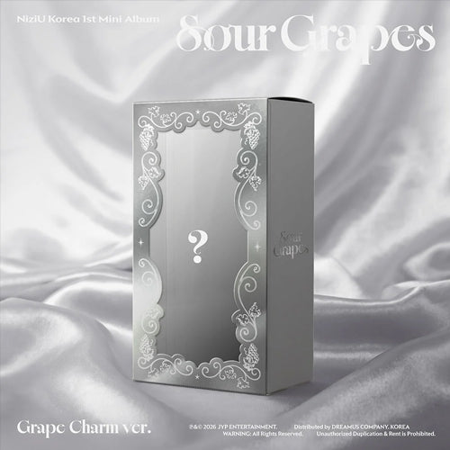 NiziU Korea 1st Mini Album Sour Grapes (Grape Charm ver.)