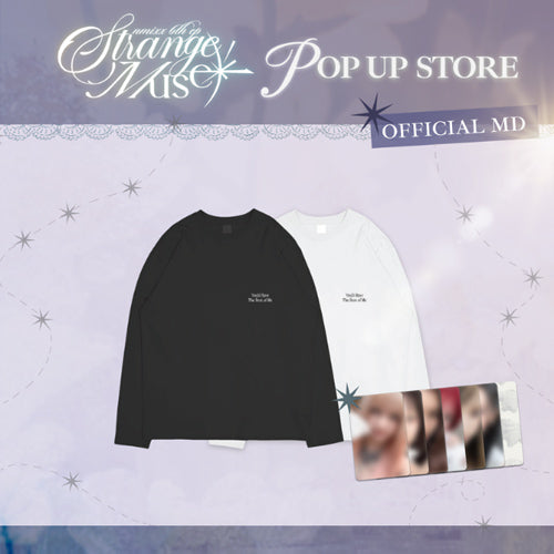 NMIXX 6th EP [Strange Muse] POP-UP Official MD LONG-SLEEVE T-SHIRT