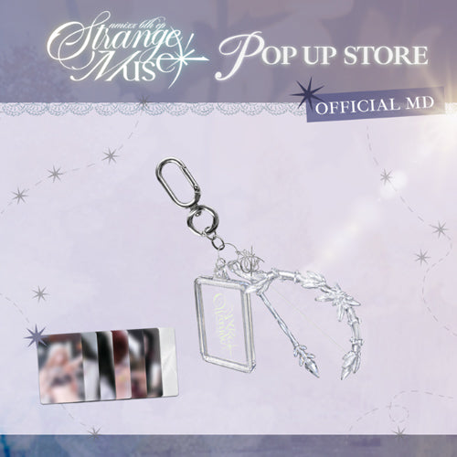NMIXX 6th EP [Strange Muse] POP-UP Official MD CLEAR OBJECT KEYRING