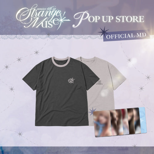 NMIXX 6th EP [Strange Muse] POP-UP Official MD SHORT-SLEEVE T-SHIRT