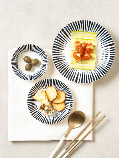 New York style round plate 12 cm [DAISO]