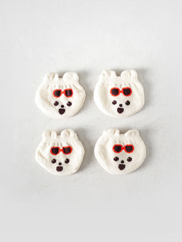 Carrier Wheel Covers (4 Pack) Ivory [DAISO]