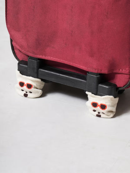 Carrier Wheel Covers (4 Pack) Ivory [DAISO]