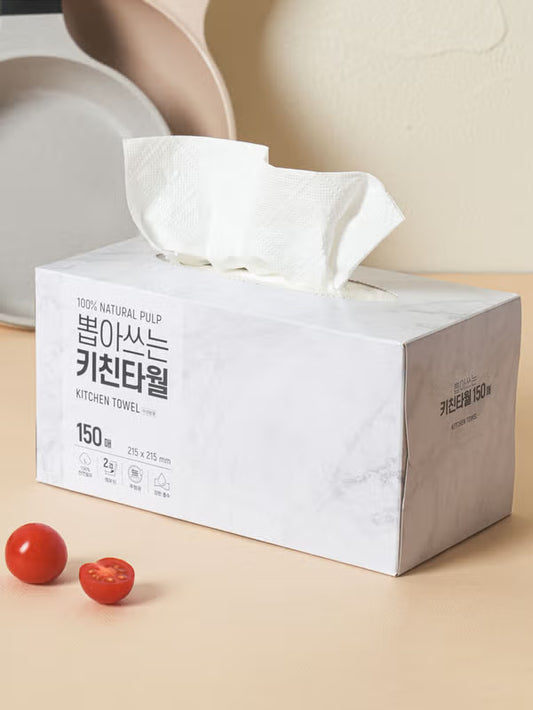 Pull-out kitchen towels (150 sheets) [DAISO]