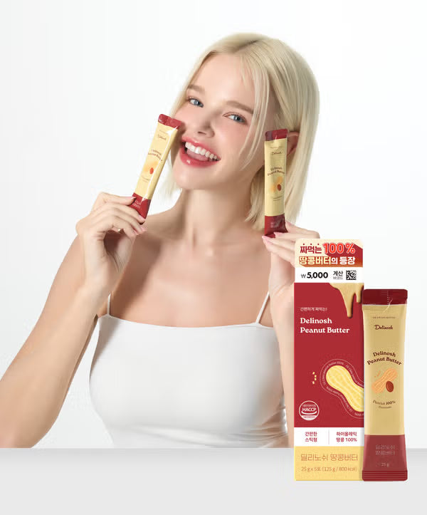 Delinosh Peanut Butter 5-pack [DAISO]