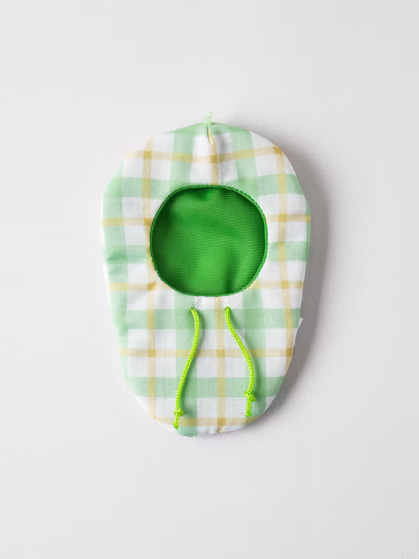 Doll DIY Cozy Fluffy Sleeping Bag Green [DAISO]