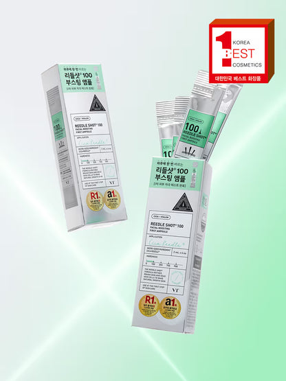 VT Riddleshot 100 Facial Boosting First Ampoule 2ml*6ea [DAISO]
