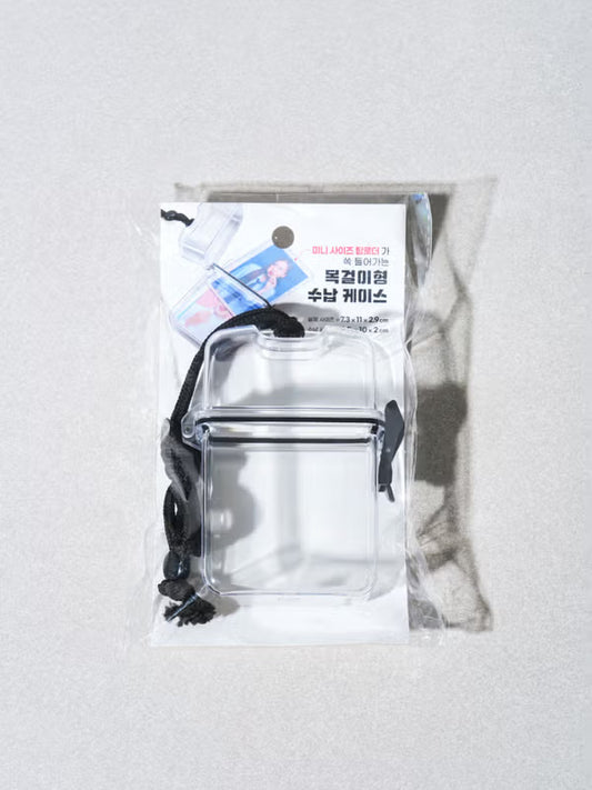 Photocard Necklace Storage Case [DAISO]