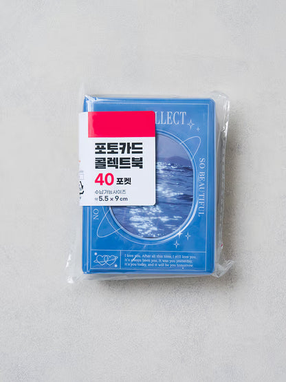 Emotional Photo Card Album (20 sheets) [DAISO]