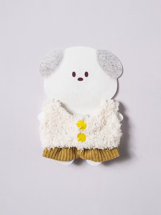 Doll DIY Winter Poggle Vest & Pants Set [DAISO]