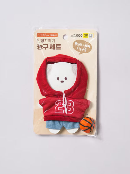 Doll DIY Sports Basketball Hoodie Set [DAISO]