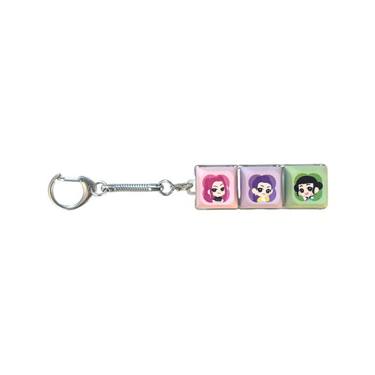 KPOP DEMON HUNTERS - HUNTR/X Keycap Keyring [ONE YEAR ANNIVERSARY POP-UP]