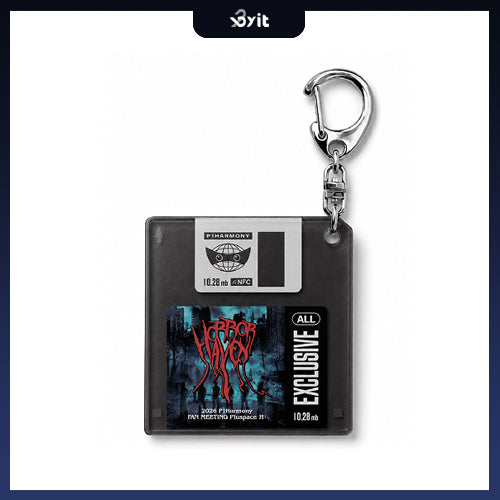 2026 P1Harmony FAN MEETING Archive Disk Keyring